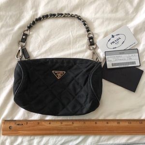 Authentic mini Prada bag